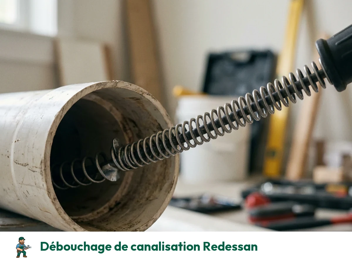 Débouchage de canalisation à Redessan