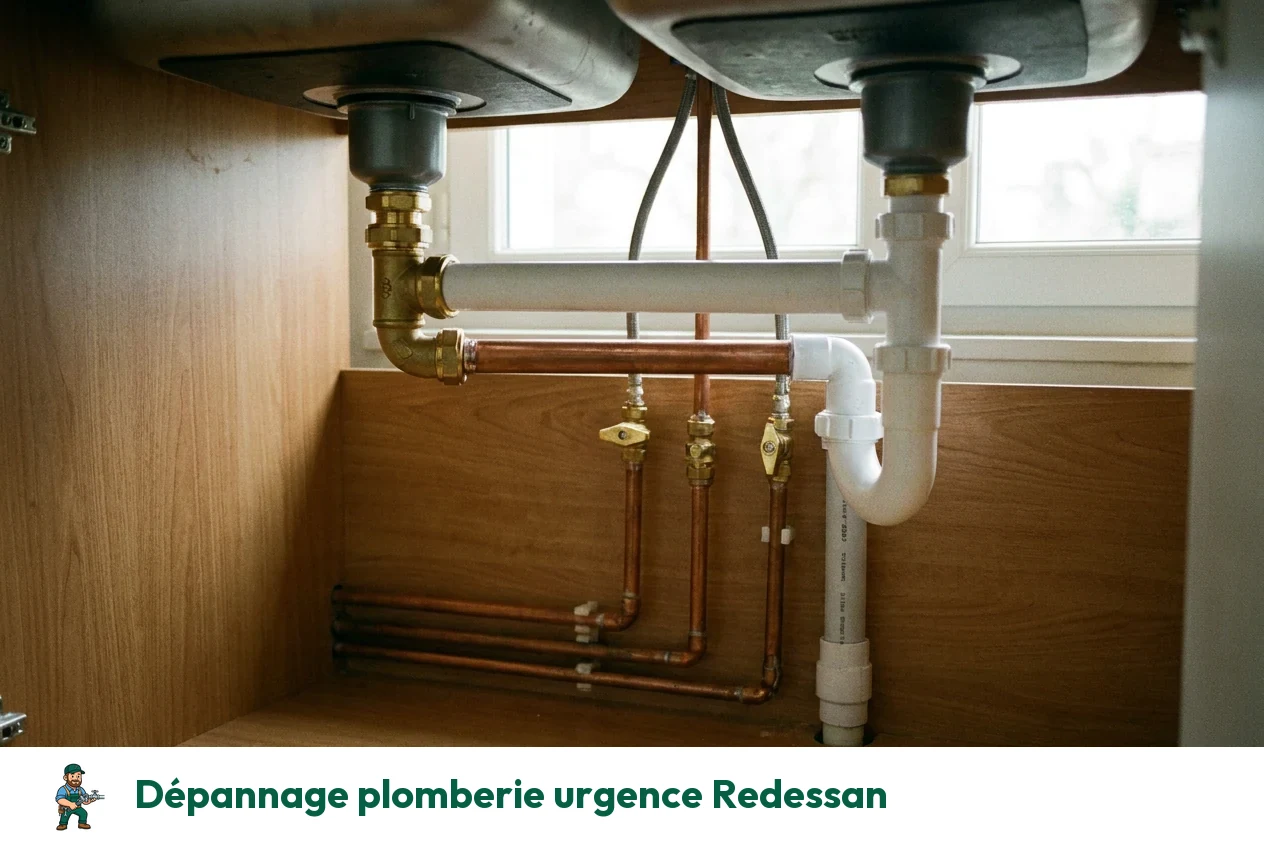 Dépannage plomberie urgence à Redessan