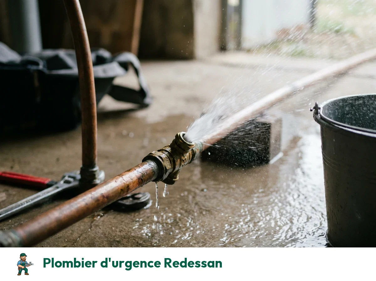 Plombier d'urgence à Redessan