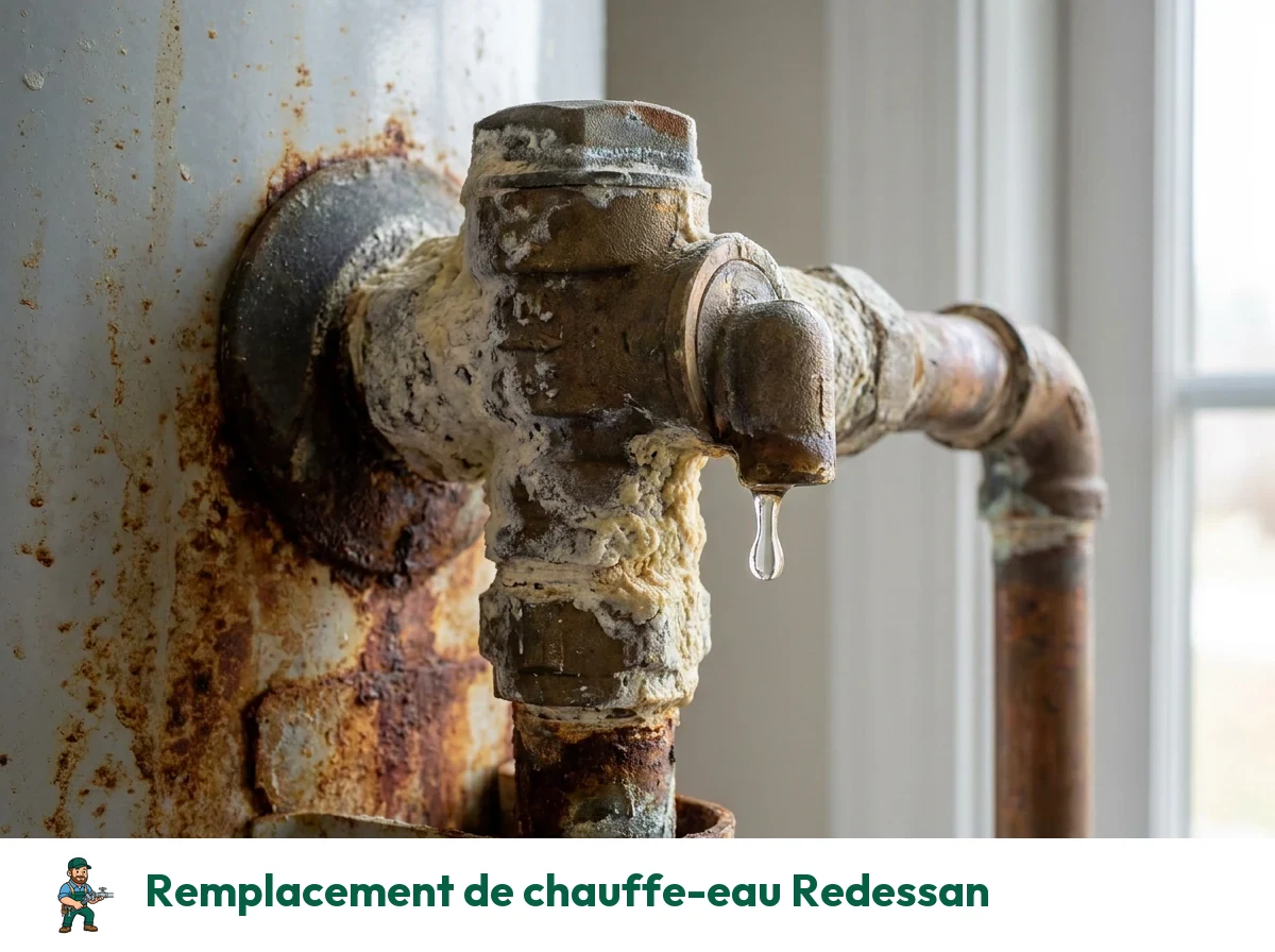 Remplacement de chauffe-eau à Redessan
