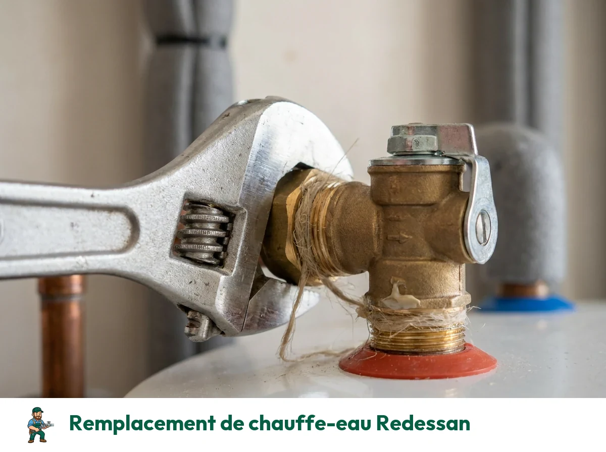 Remplacement de chauffe-eau à Redessan
