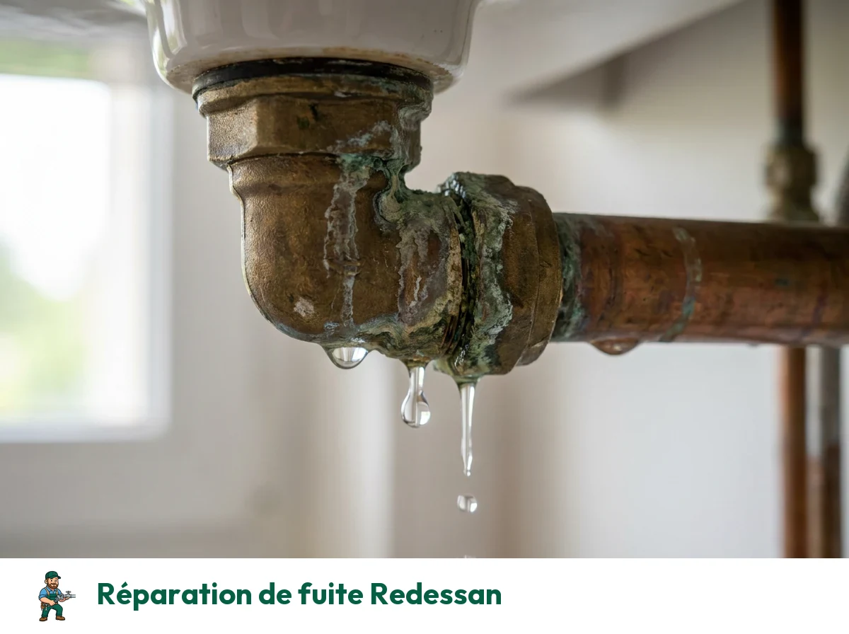 Réparation de fuite à Redessan