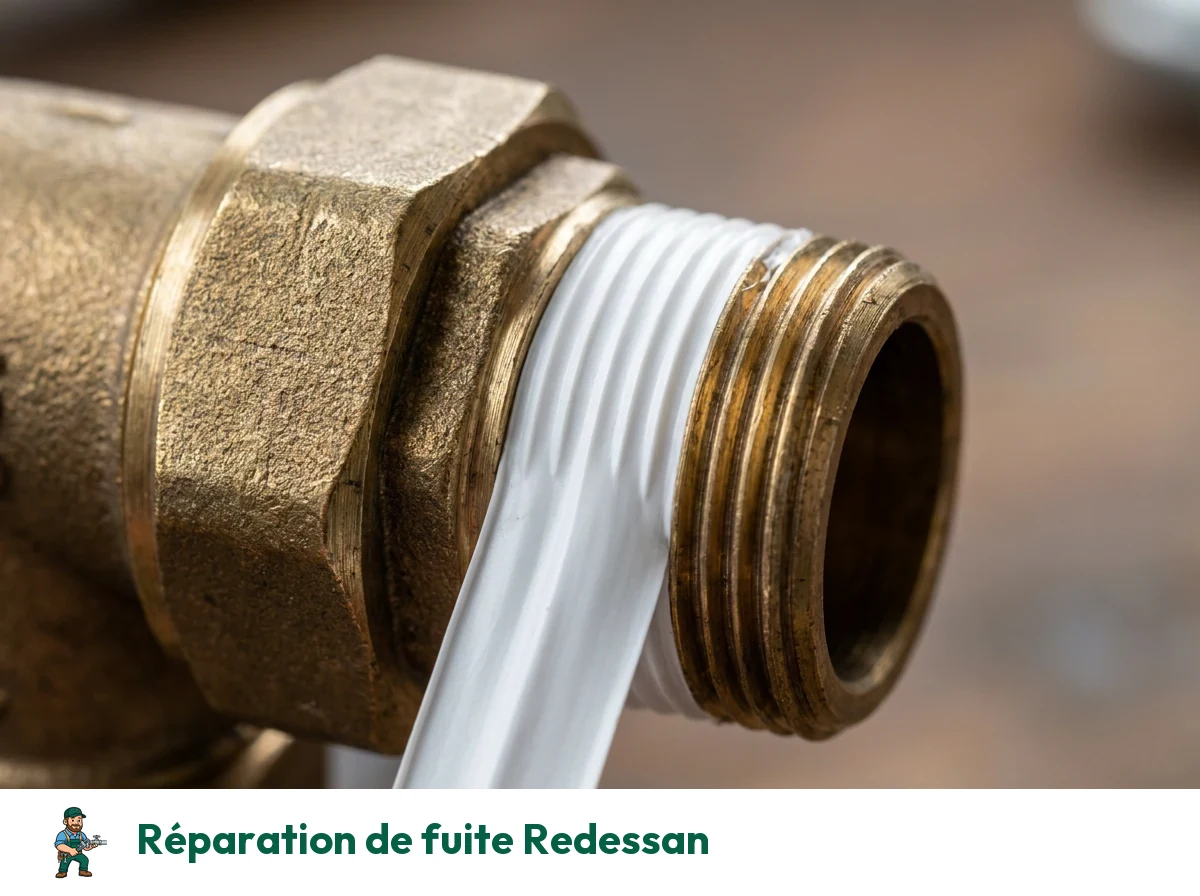 Réparation de fuite à Redessan